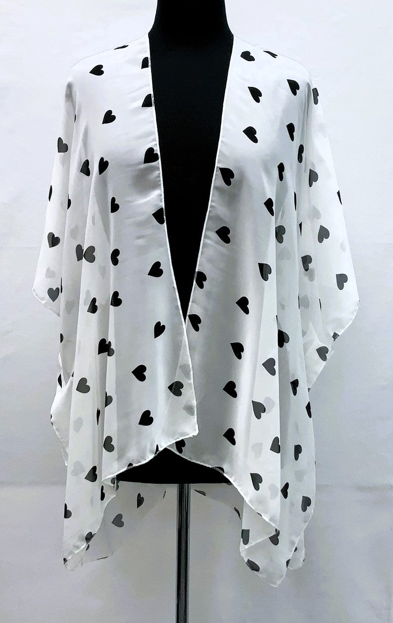 A21261-261-Short Kimono -