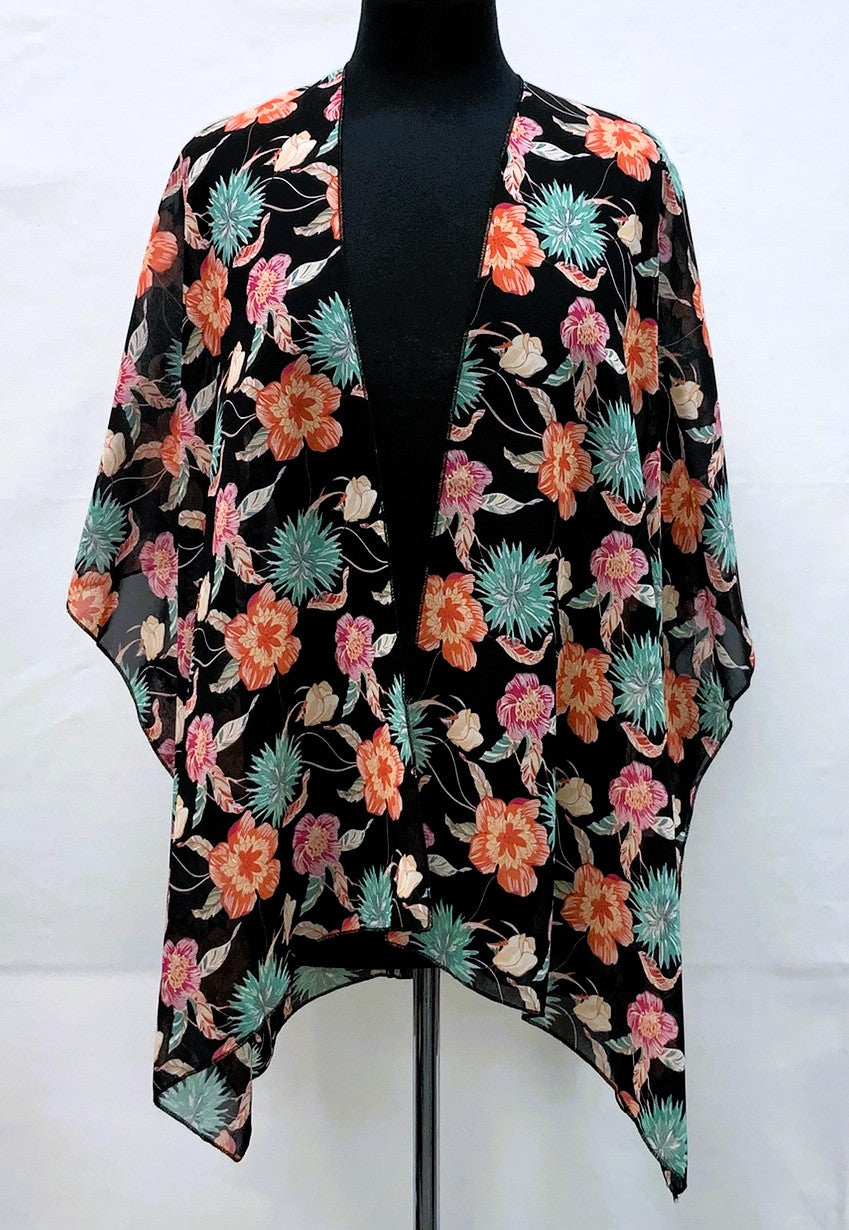 A21261-269-Short Kimono -