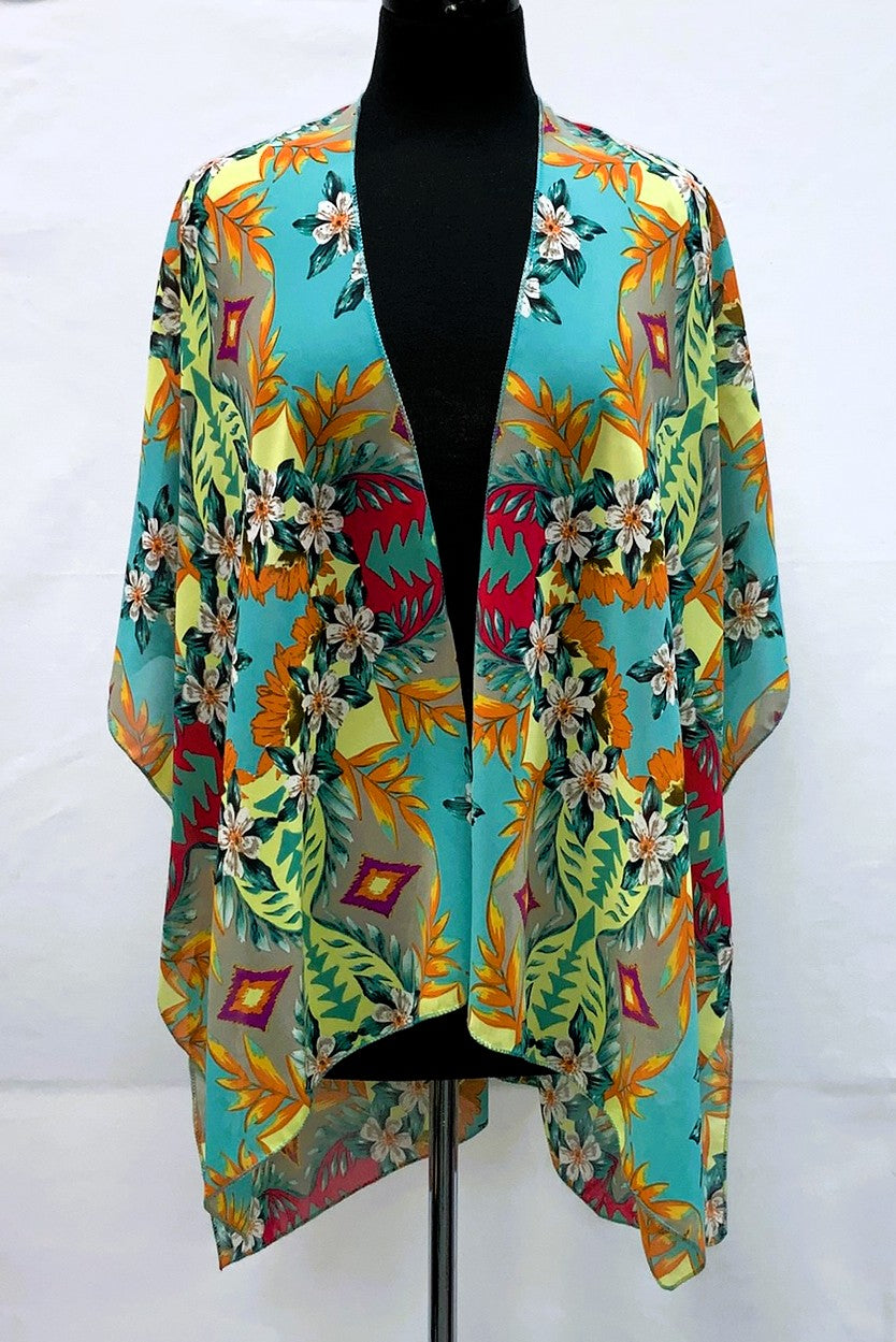 A21261-279-Short Kimono -