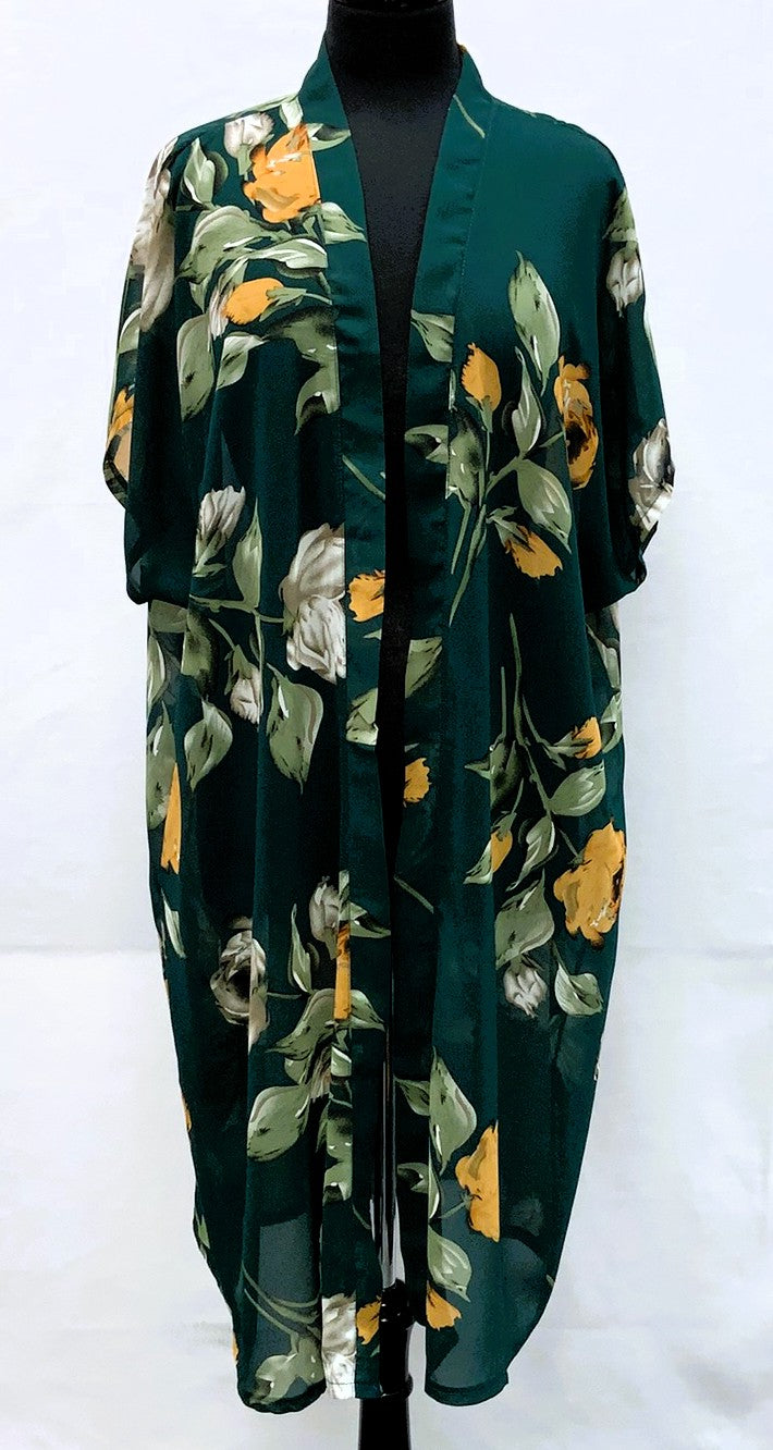 A21262-355-Long Kimono -