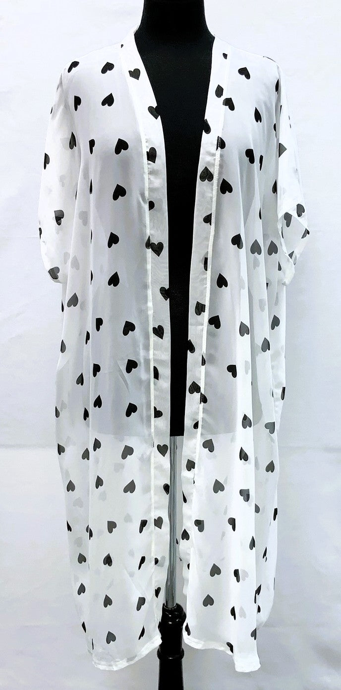 A21262-361-Long Kimono -
