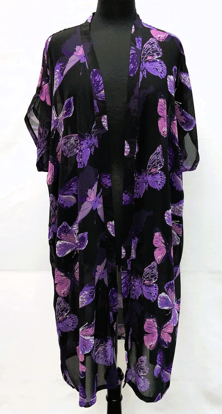A21262-362-Long Kimono -