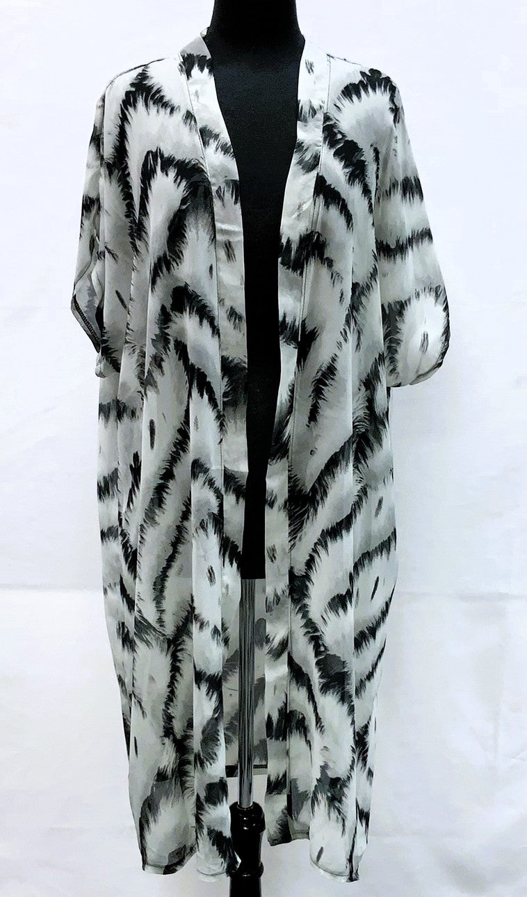 A21262-365-Long Kimono -