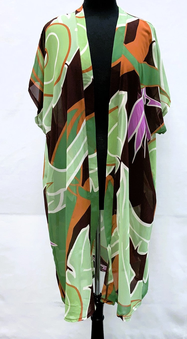 A21262-368-Long Kimono -