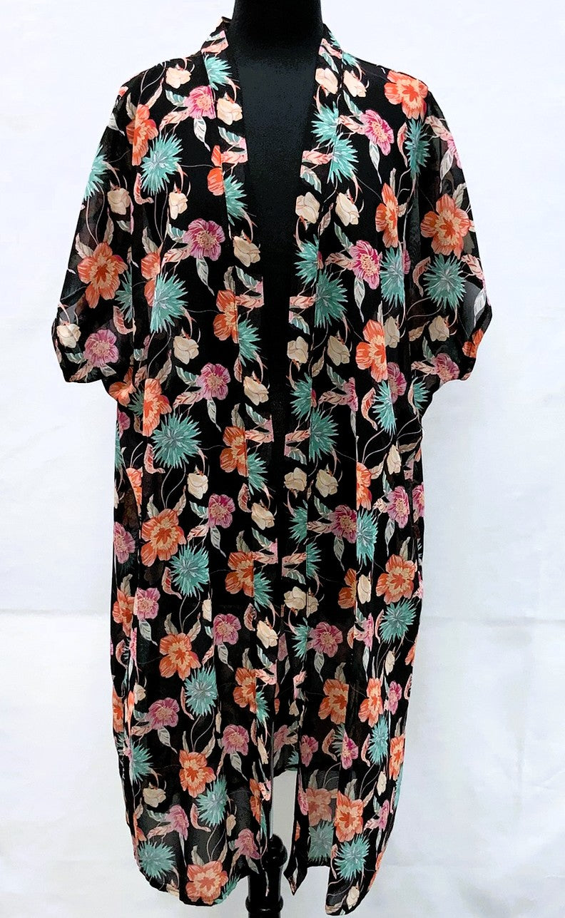 A21262-369-Long Kimono -