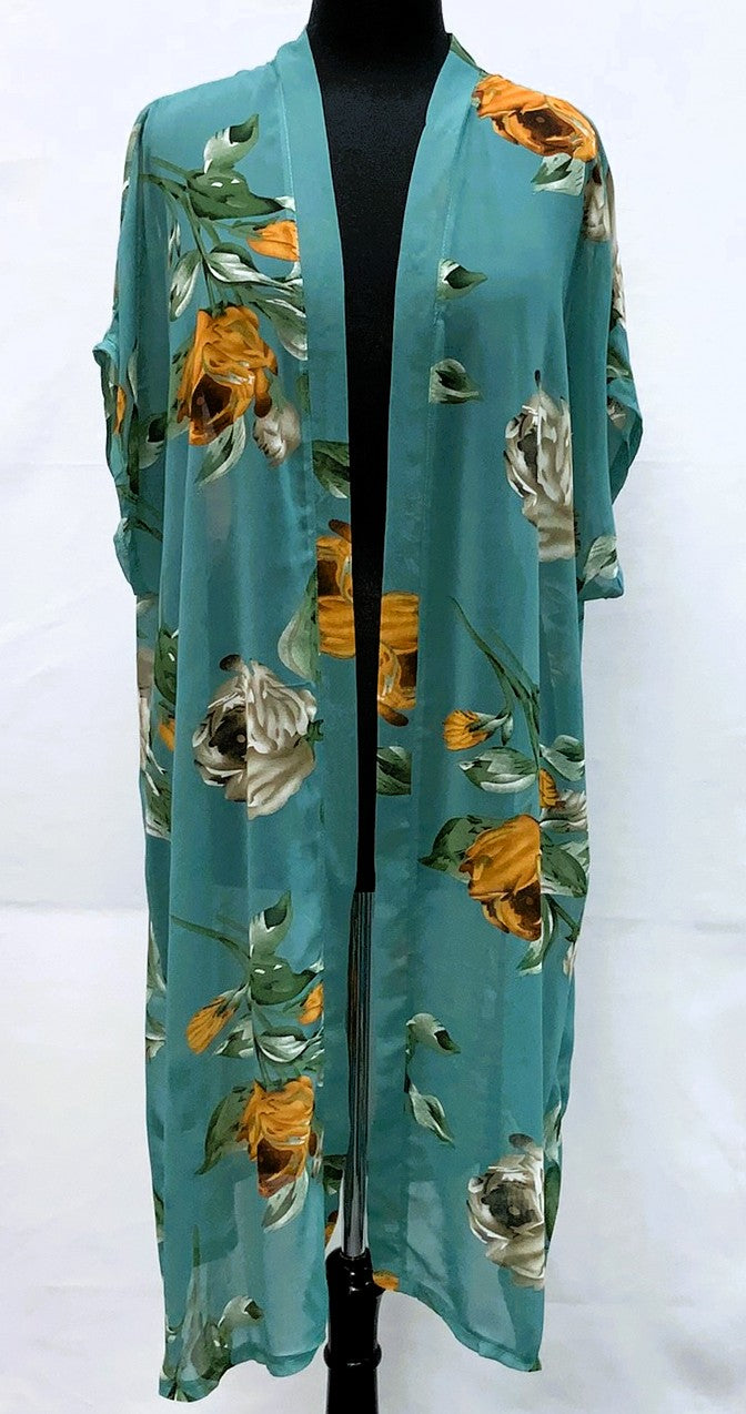 A21262-372-Long Kimono -