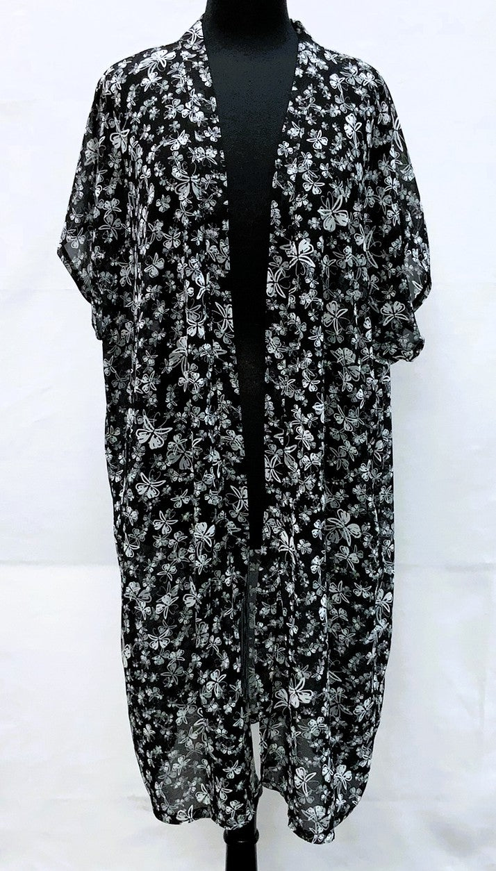 A21262-374-Long Kimono -