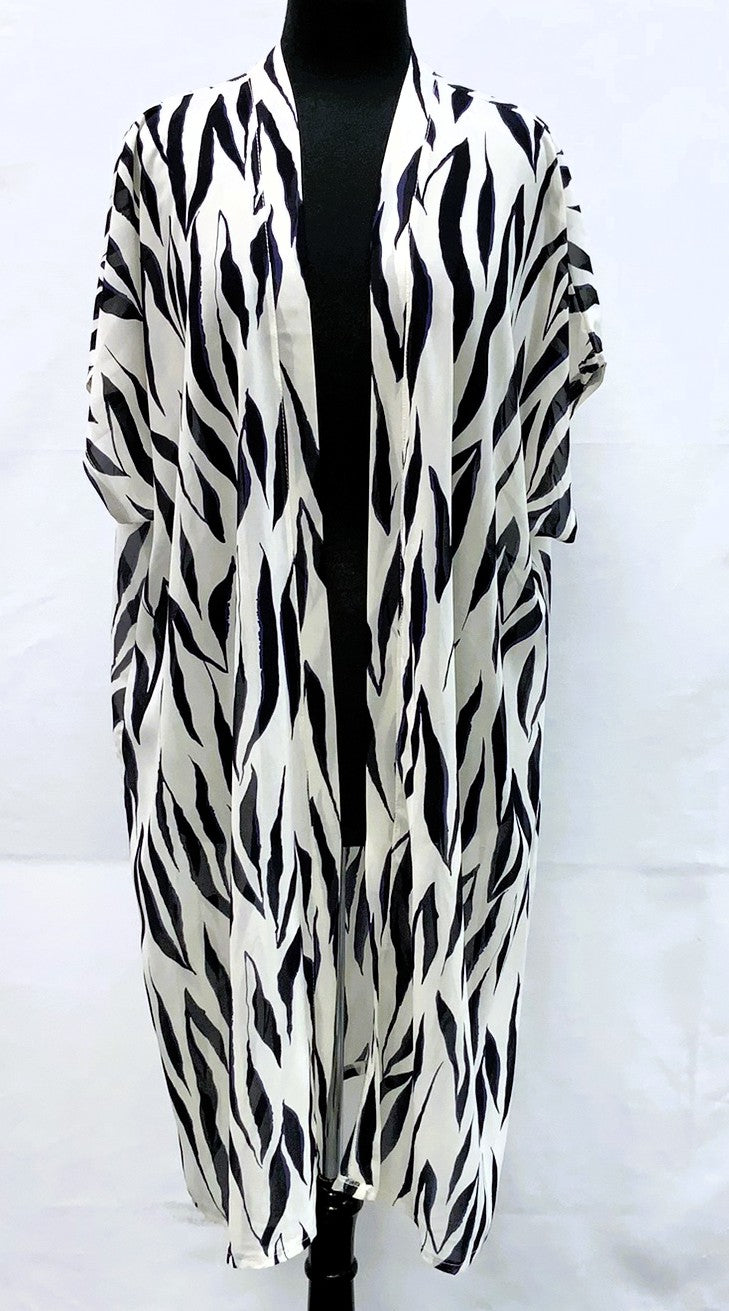 A21262-376-Long Kimono -