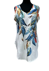 A25292 - Tank Top -  Feather