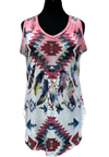 A25295 -  Tank Top -  Aztec  {