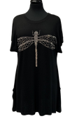 A25300 - Bling Top - Drangonfly