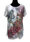 A25428 - Pretty top  - Butterfly