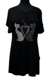 A25524 - Bling Tunic - Cat w/ Pearl -
