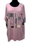 A25888 - Ladies Top Fashion - Pink