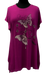 A25901 - Ladies Tunic Butterfly - Mangenta
