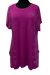 A25905 - Ladies Tunic Bling  - Mangenta