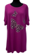 A25910 - Ladies Tunic Butterfly - Mangenta