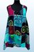 A40738-Patchwork  Tunic Tank
