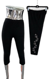 CAP5008 - Capri Legging -Black