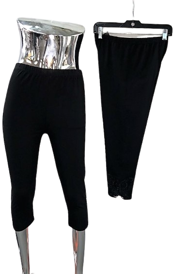 CAP5009 - Capri Legging -Black