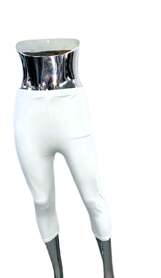 CAP5030-2 - Capri Legging - White
