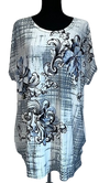 E20927-1 Fun Top Flower - Grey