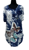 E20942-1 - Fun Top Butterfly - Blue