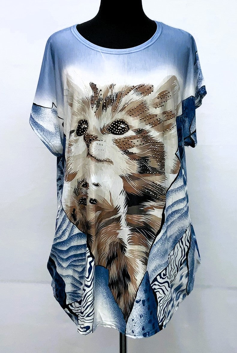 E21163-1-Fun Top Cat - Blue