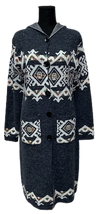 F11113 - Sweater - Long  - Denim