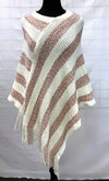 F11769-3 - Pull On Poncho - Pink