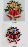 J60125-Broach - Xmas Bell