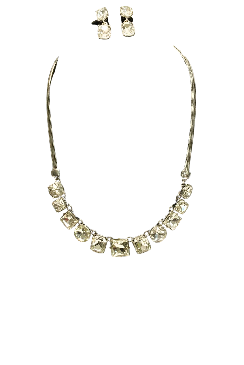 J60266 - Necklace Crystal