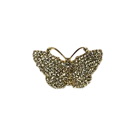 J60523 - Broach - Butterfly - Gold/AB