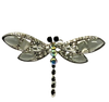 J60526 - Broach - Dragonfly - Silver