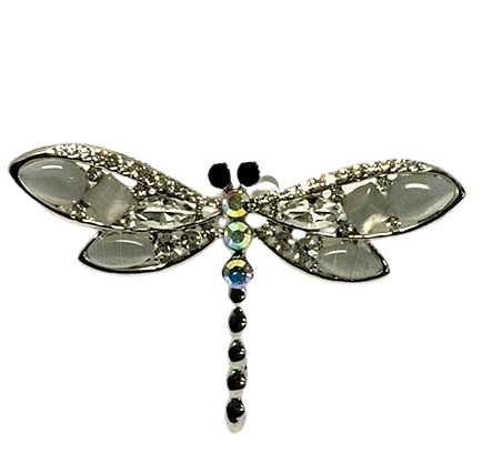 J60526 - Broach - Dragonfly - Silver
