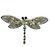 J60526 - Broach - Dragonfly - Silver