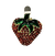 J60529 - Broach - Strawberries - Gold