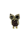 J60531 - Broach - Owl - Gold