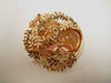 J62047-Magnetic Broach - Leaves/Bee Brown