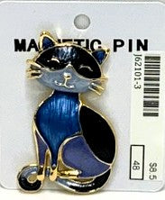 J62101-3-Magnetic Broach Cat - Brown