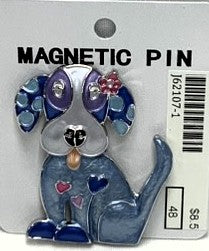 J62107-1-Magnetic Broach Dog - Blue