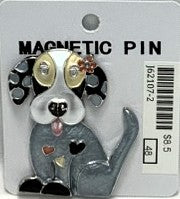 J62107-2-Magnetic Broach Dog - Grey