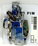 J62130-2-Magnetic Broach Fashion - Blue
