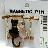 J62143-4-Magnetic Broach Cat - Dk. Brown