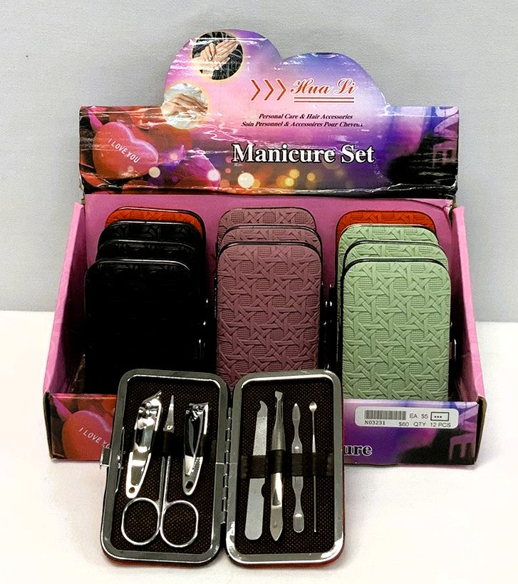 N03231-Manicure Set (12 sets/un) -