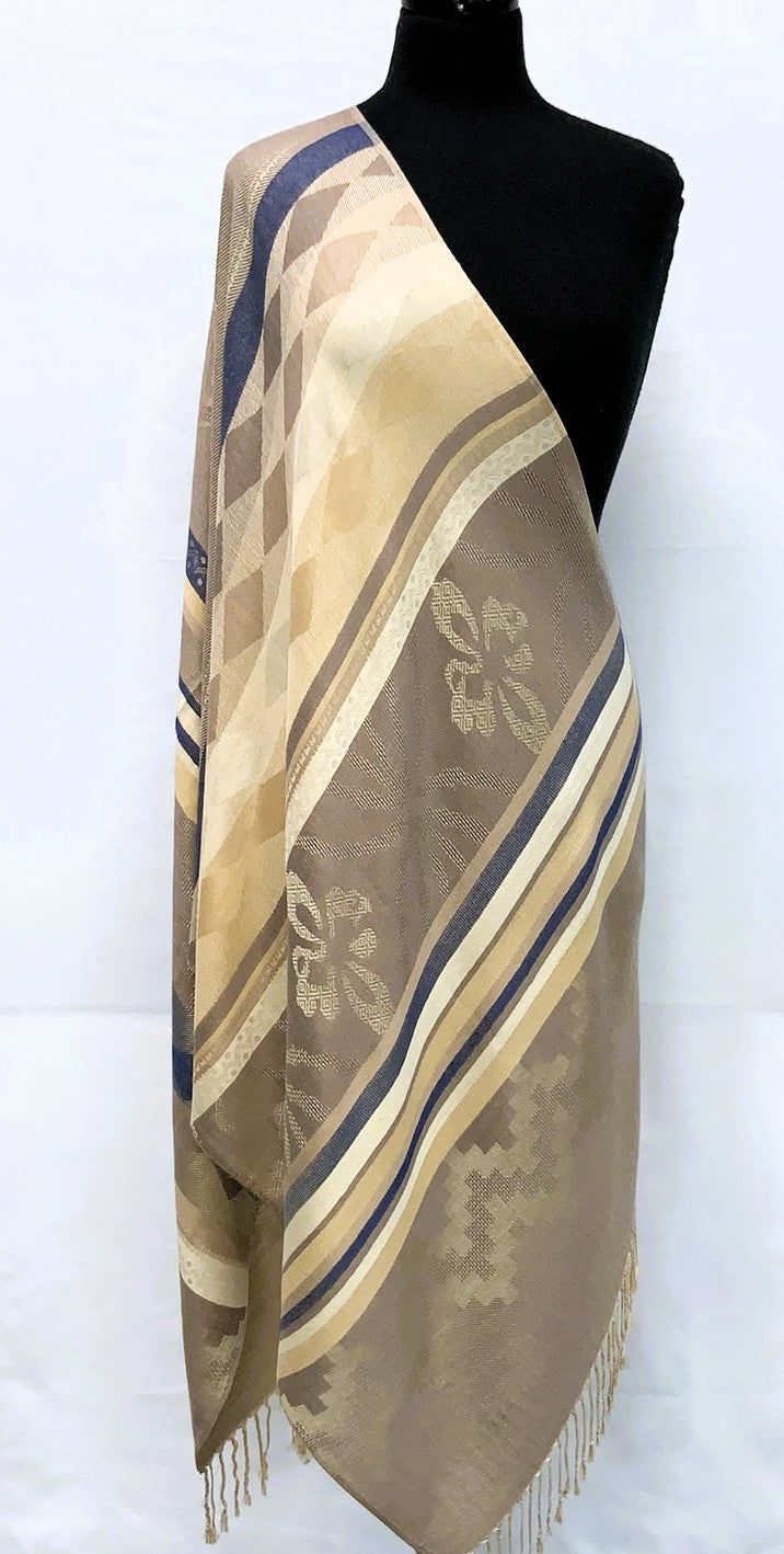 SD2608-1-Shawl  - Taupe