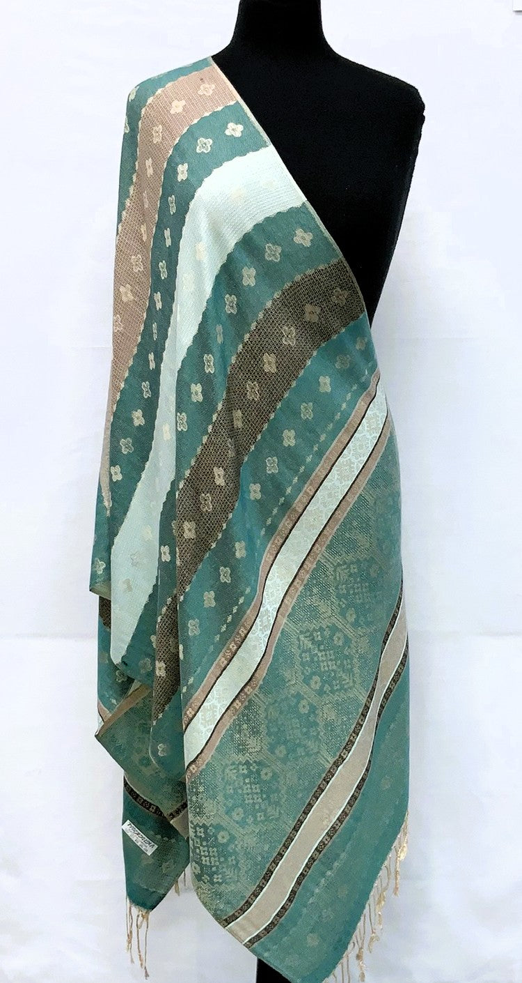 SD2610-1-Shawl  - Green