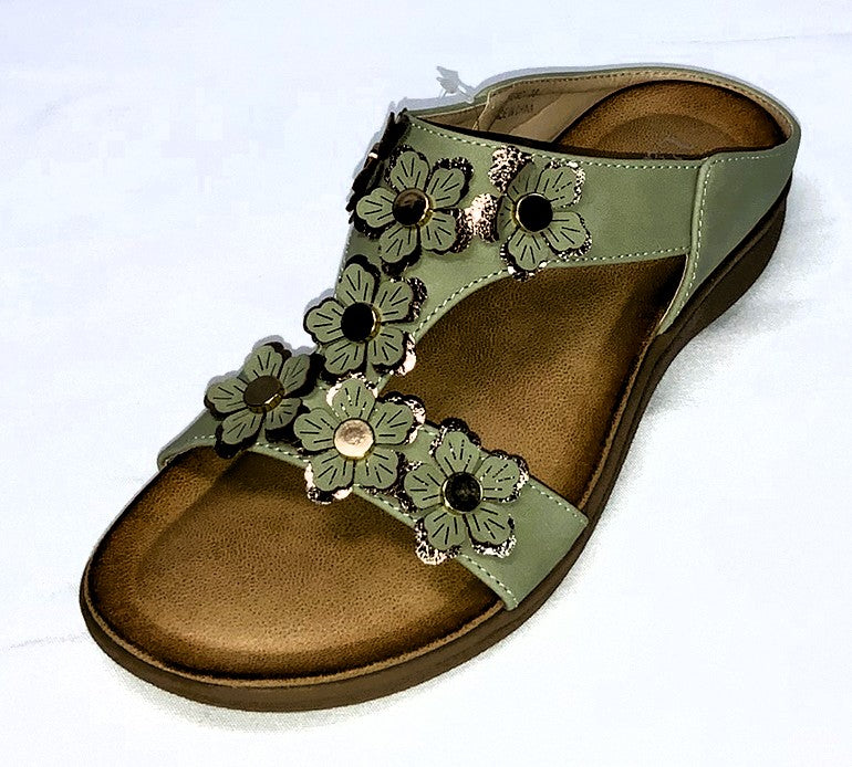 SH3802-Sandals - Sage