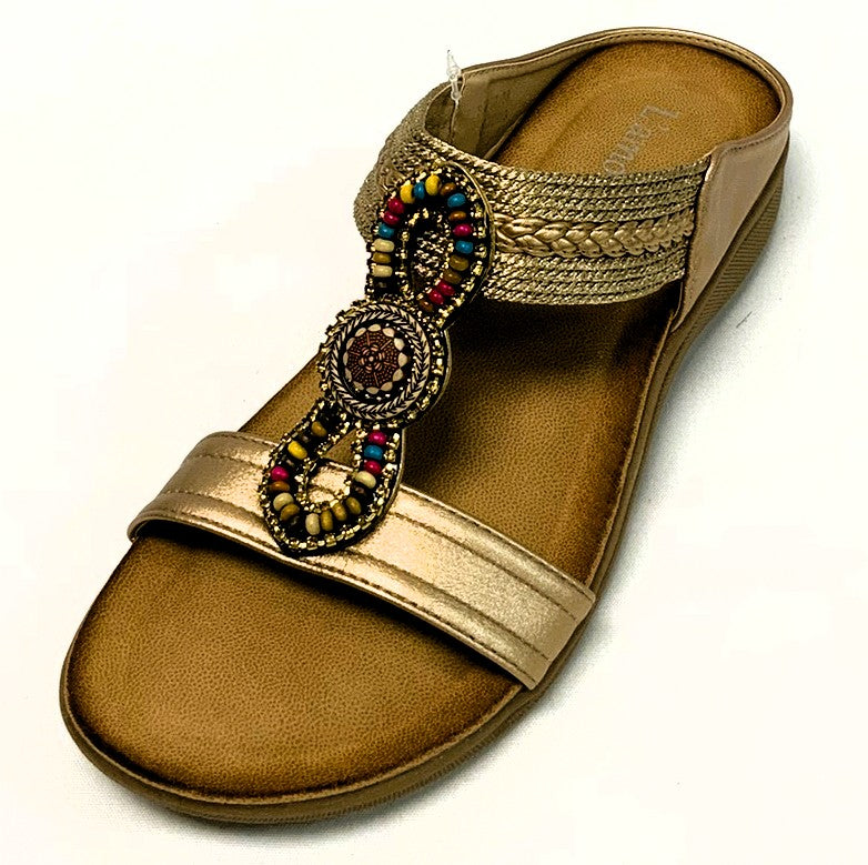 SH3807-Sandals - Champagne