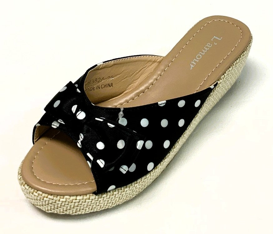 SH3824-Sandals - Polka Dot